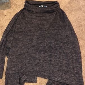 Apricot Lane Open Back Turtle Neck